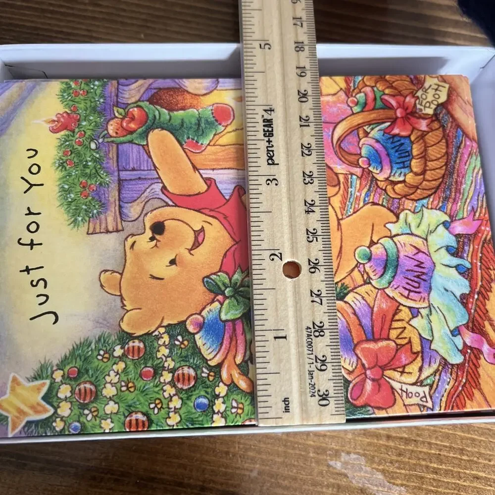Image Arts Disney Winnie the Pooh 24 Assorted Holiday cards/envelopes 8 designs